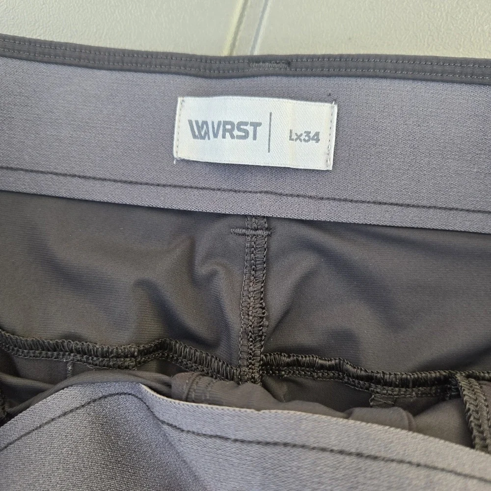 VRST Men's Golf Ultimate Stretch Pull-On Pant Black Sz L x 34